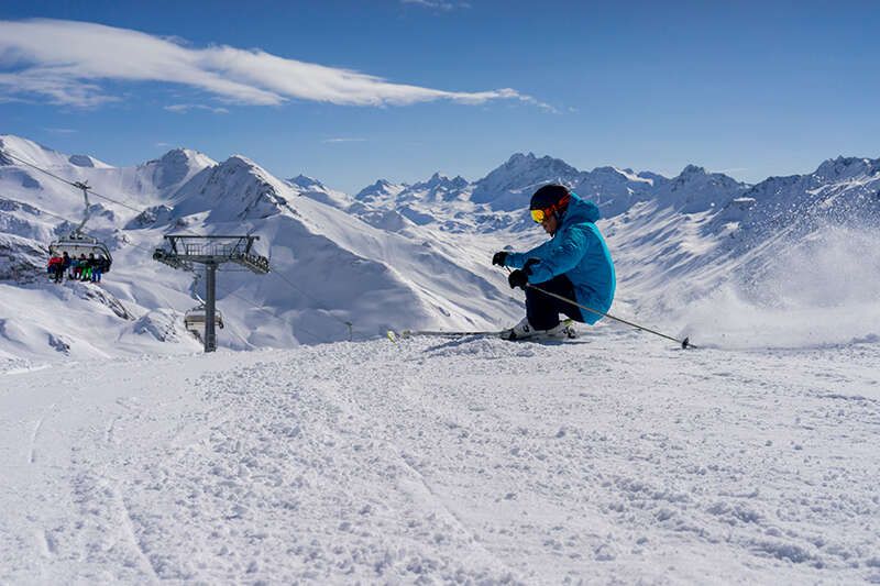 Skiing in Ischgl - Paznaun