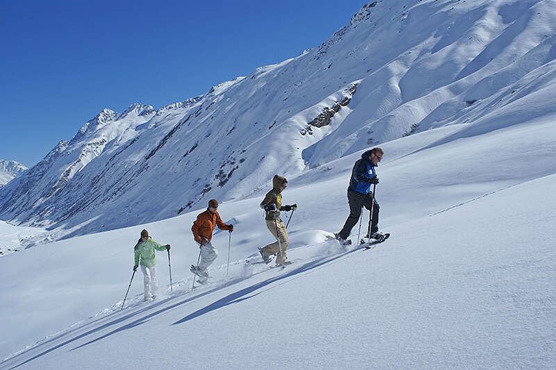 Schneeschuhwandern in Ischgl